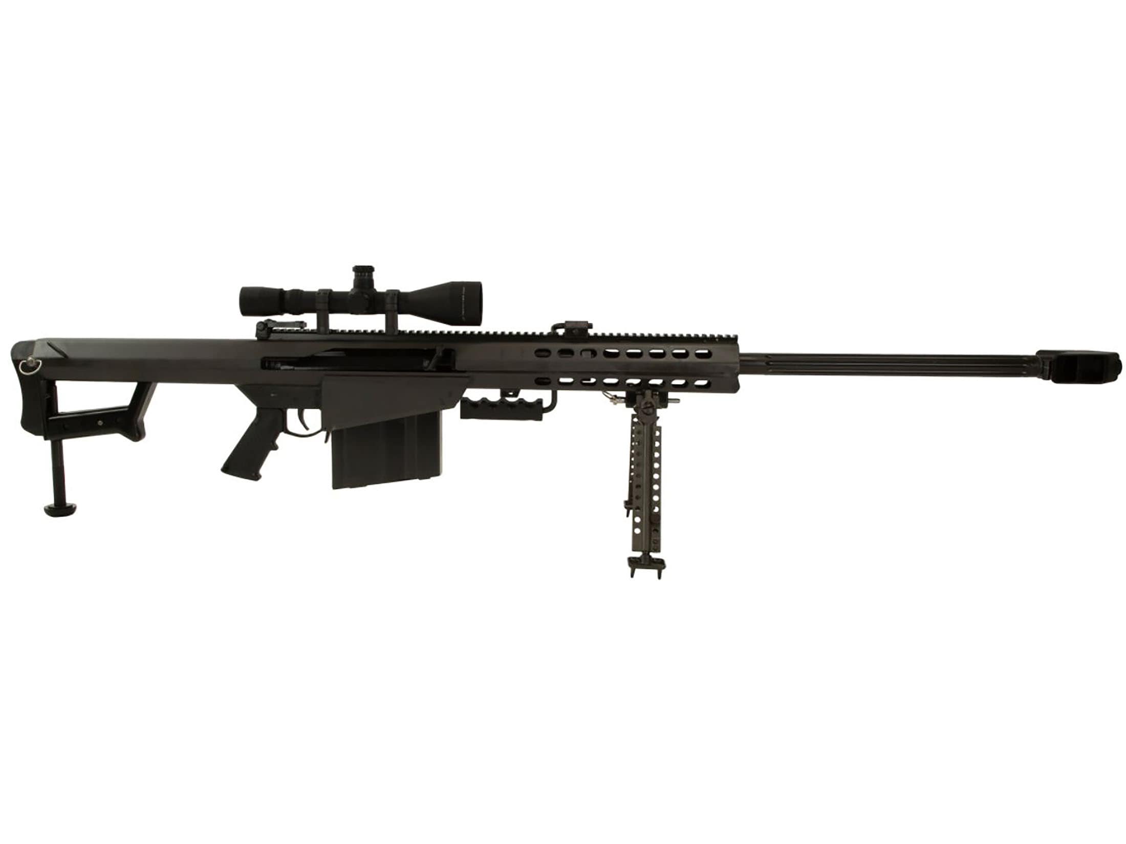 Barrett Firearms M Semi Auto Rifle Bmg Fluted Barrel Matte